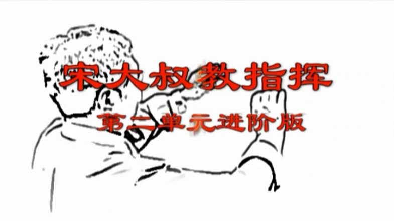 宋大叔教指挥第二单元进阶版